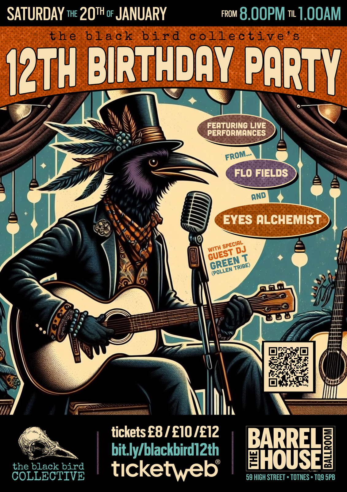 Blackbird Collective Poster Design