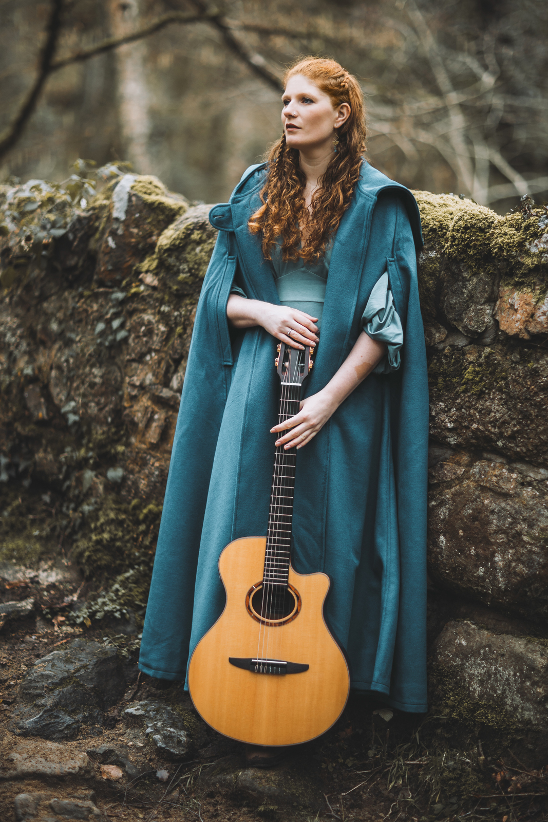 Lucy Wylde - alt folk singer songwriter photoshoot by Harry Duns
